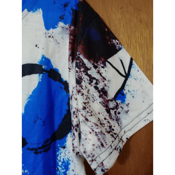 Youth Smiley Face SS T-Shirt Sz 11/12Y Multi-Color Polyester NIP - Picture 3 of 6